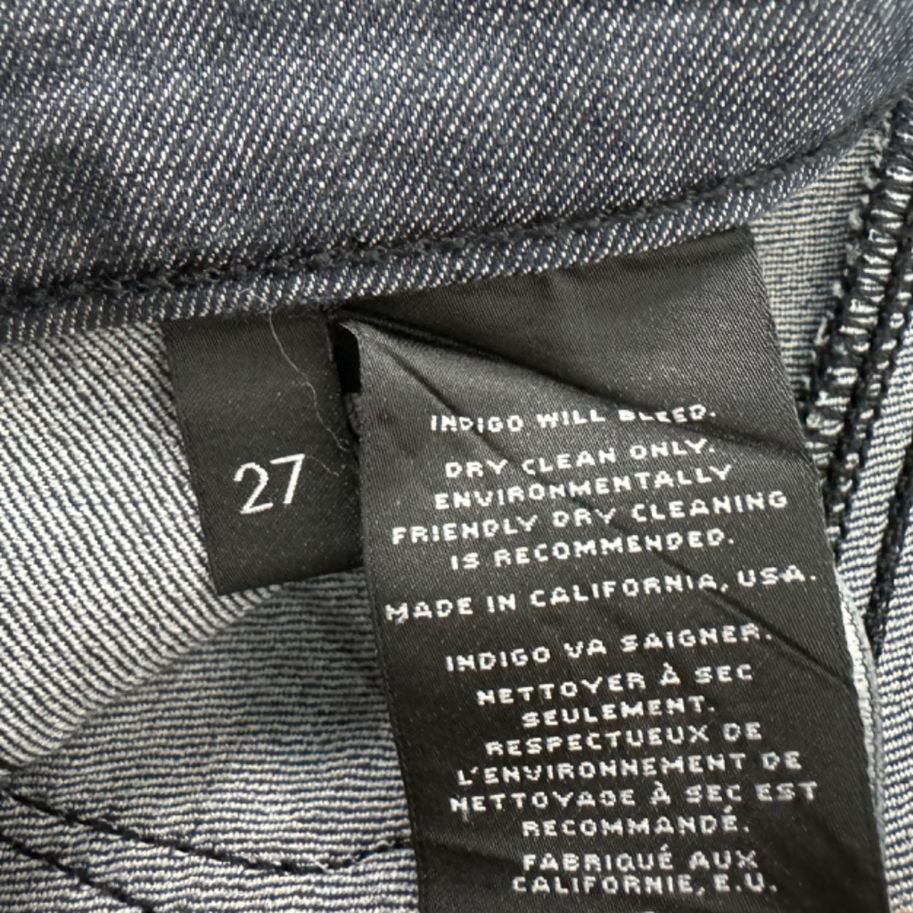 J Brand Women’s Size 27 Gray Moonwalk Coated Super Skinny 901 Low Rise Jeans - Picture 8 of 10